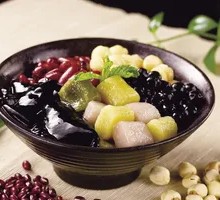 Watermelon and Basil Seed Dessert