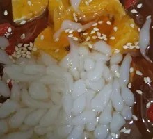 Yellow Peach Red Sugar Cold Shrimp