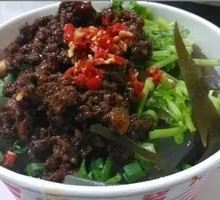Stewed Pork Sauce with Tiao Pi