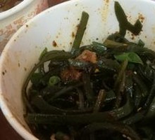 Thin seaweed strips