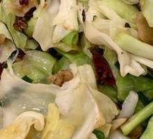 Fried Pork Crumbs with Bok Choy