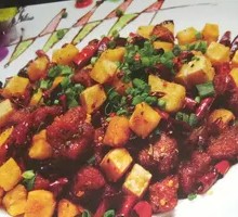 Beef and Rice Cake Stir-fry