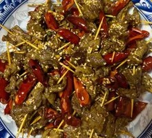 Skewered Beef