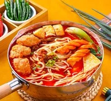 Hot Pot Pork Belly Noodles