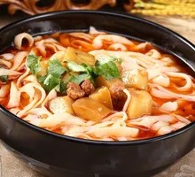Fatty Intestine Knife-Sliced Noodles
