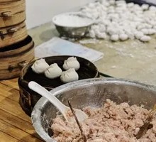 Freshly Rolled, Handmade, Steamed Dumplings