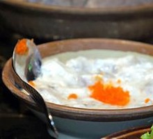 Fish Roe Shrimp Dumplings