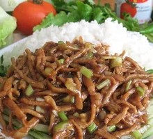 Shredded Pork Rice
