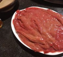 Freshly Sliced Beef Liver