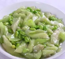 Stir-Fried Loofah