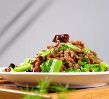 Green Vegetables with Beef