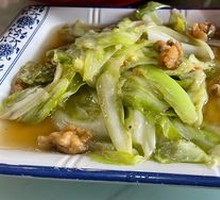 Fried Pork Crumbs with Bok Choy