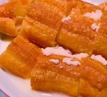 Fried Rice Puffs with Soy Milk and Fried Dough Sticks