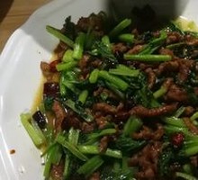 Green Vegetables with Beef