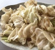 Fried Pork Crumbs with Bok Choy