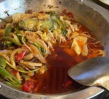 Chicken Offal with Catfish