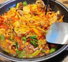 Chicken Offal and Frog Stir-fry