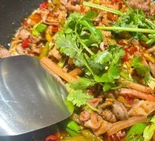Spicy Pepper Chicken Offal