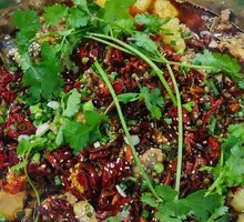 Spicy Mountain Pepper Chicken Pot