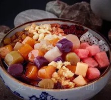 Brown Sugar Fruit Taro Balls