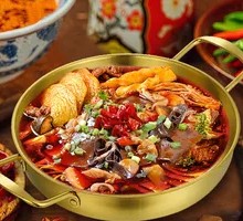 Spicy Blood Duck Hot Pot