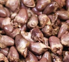 Sizzling Duck Hearts