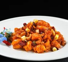 Kung Pao Lychee Shrimp Balls