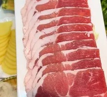 Freshly Sliced Lamb Meat