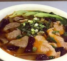 Spicy Pickled Cabbage Pork Liver Noodles