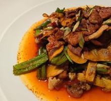 Abalone Twice-Cooked Pork