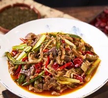 Spicy Pickled Pepper Chicken Offal
