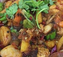 Spicy Shrimp Hot Pot