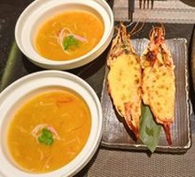 Golden Roasted Prawns