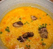 French Sea Urchin Risotto with Pan-Seared Foie Gras