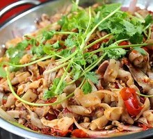 Spicy Dry Pot Chicken Offal