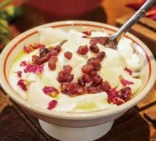 Red Bean Ice Tofu Pudding