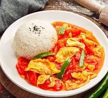 Tomato and Egg Fried Rice