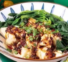 Fresh Shrimp and Crab Roe Dry-Mixed Dumplings