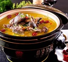 Fresh Mushroom Black Chicken Soup