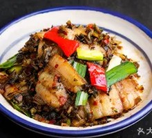 Salted Vegetable Stir-fried Pork