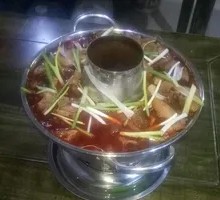 Spicy Pig Intestine Hot Pot