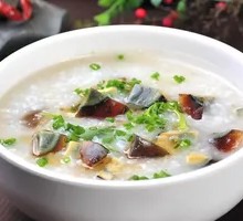 Century Egg and Pork Porridge