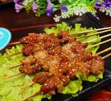 Grilled Fried Sichuan Pepper Beef Skewers