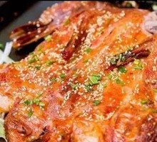 Sizzling Pan Roast Duck with Green Onion Flavor
