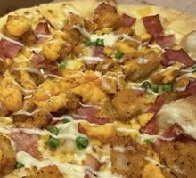 Bacon-loaded Meaty Potato Pizza