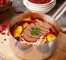 Hot Pot Pork Liver Rice Noodles