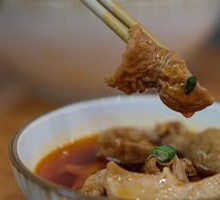 Braised Pork Intestines Noodles