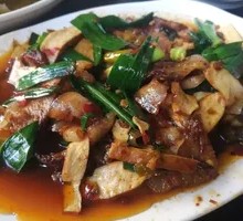 Fried Pork with Tofu Skin