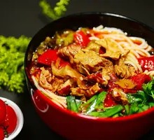 Spicy Pepper Pork Intestine Rice Noodles