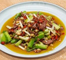 Leek and Lamb Shreds